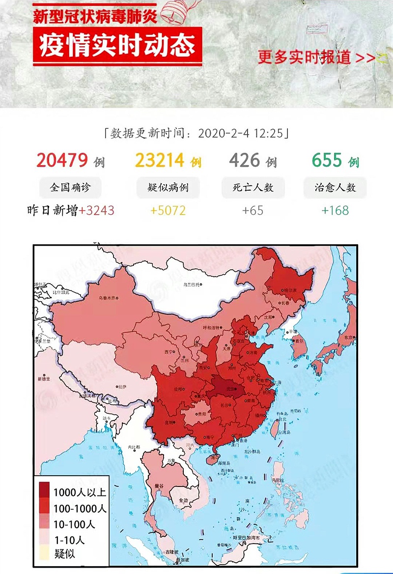 疫情实时动态