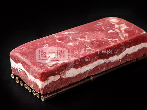 关于火锅店牛羊肉的切片标准