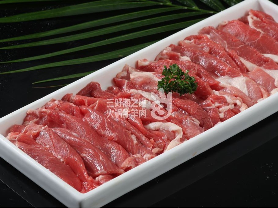手切后腿肉